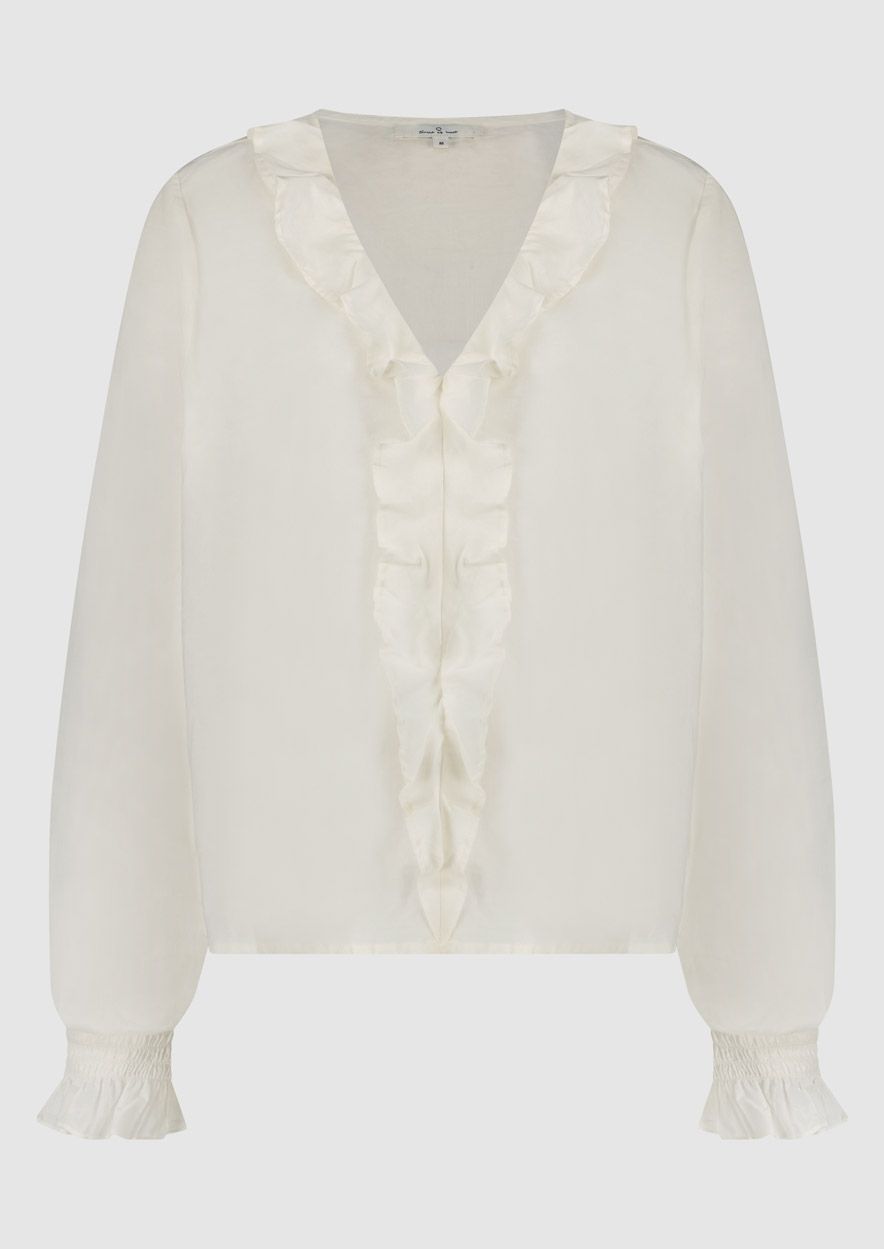 Brooklyn Blouse Antique White
