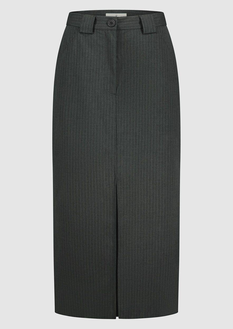 Dark grey pencil skirt clearance