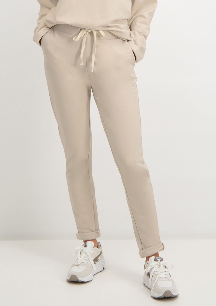 Beige jogger pants store