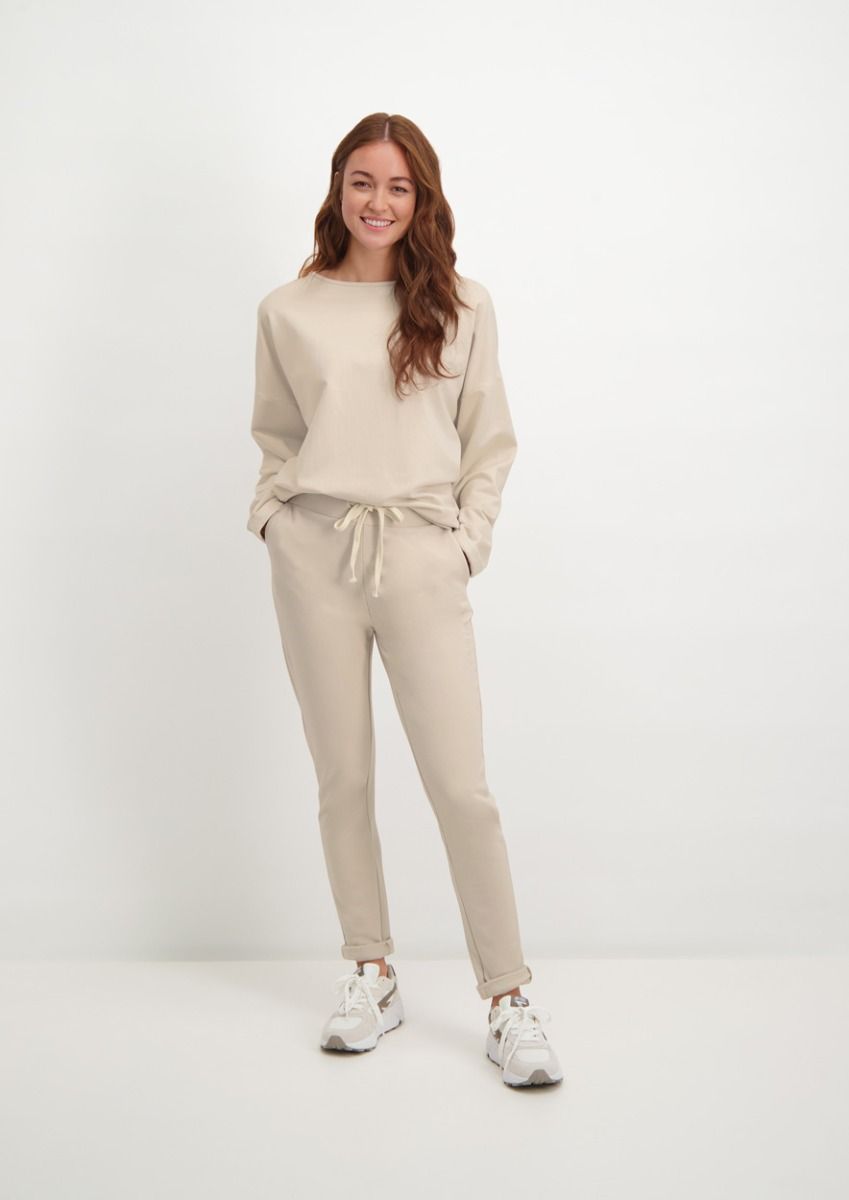 Beige jogger pants womens 2025