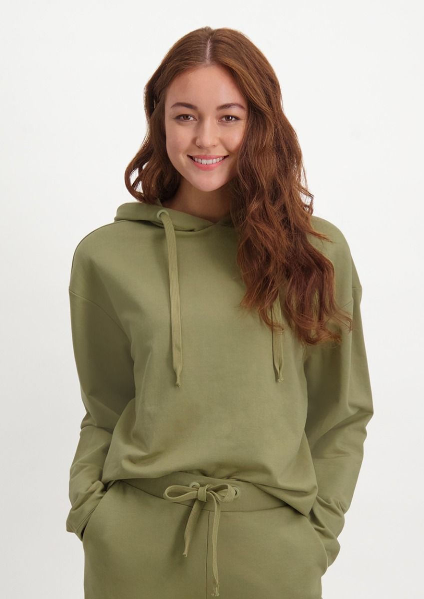 Rox groene capuchon sweater voor dames Circle Of Trust official webshop