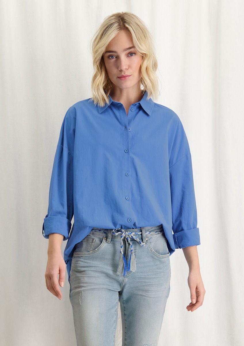 Harper Blouse Cobalt