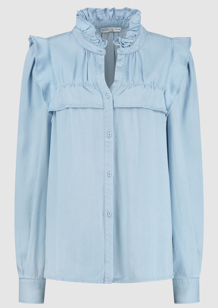 Giselle Blouse Sky Blue