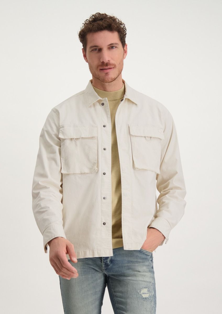 Alonzo Overshirt Antique White