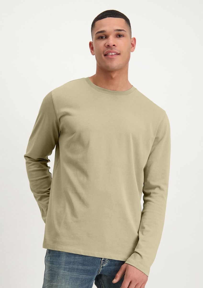 Longsleeve heren met print sales