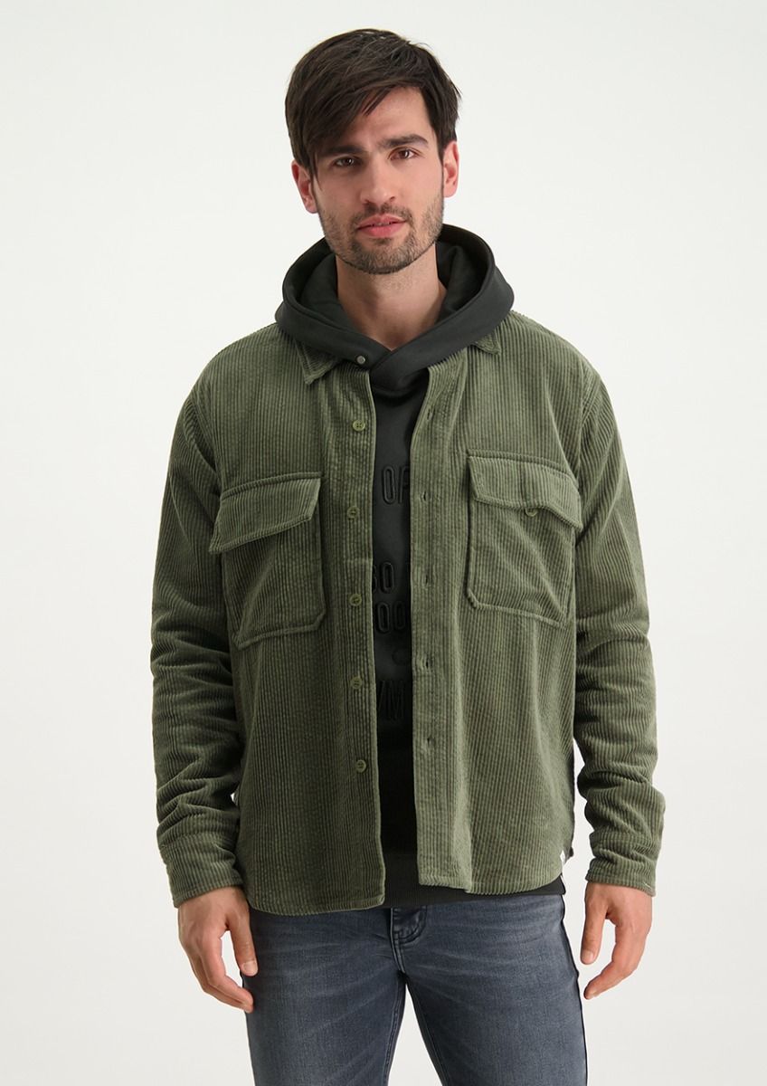 Corduroy overshirt heren top
