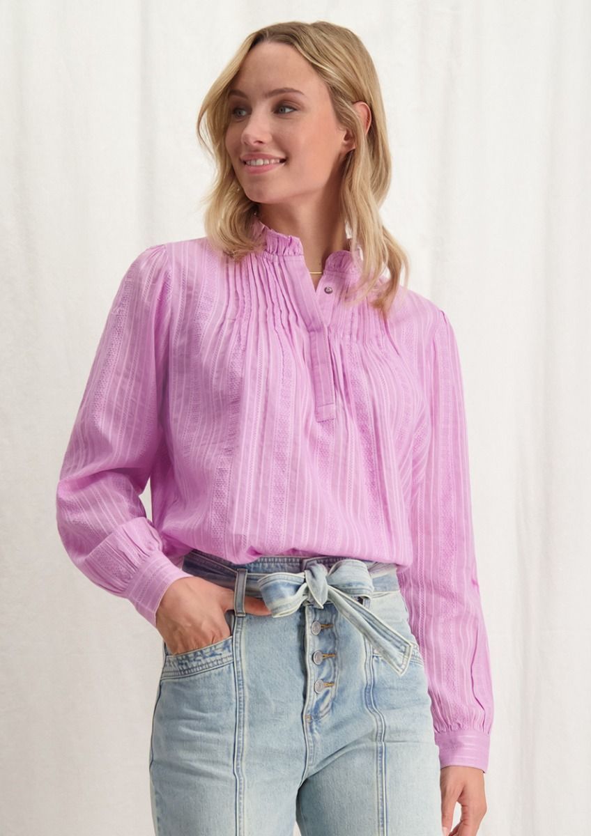 Jayla Blouse Lilac Intense