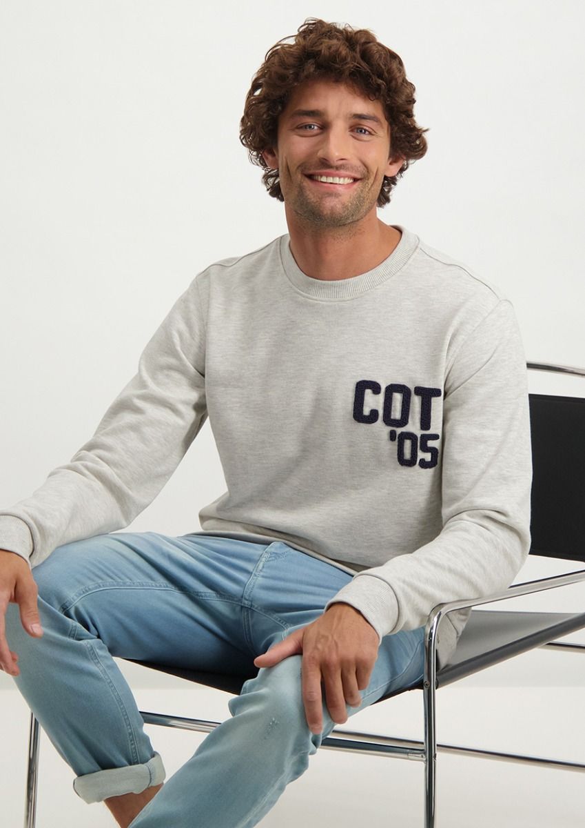 Badstof sweater heren online