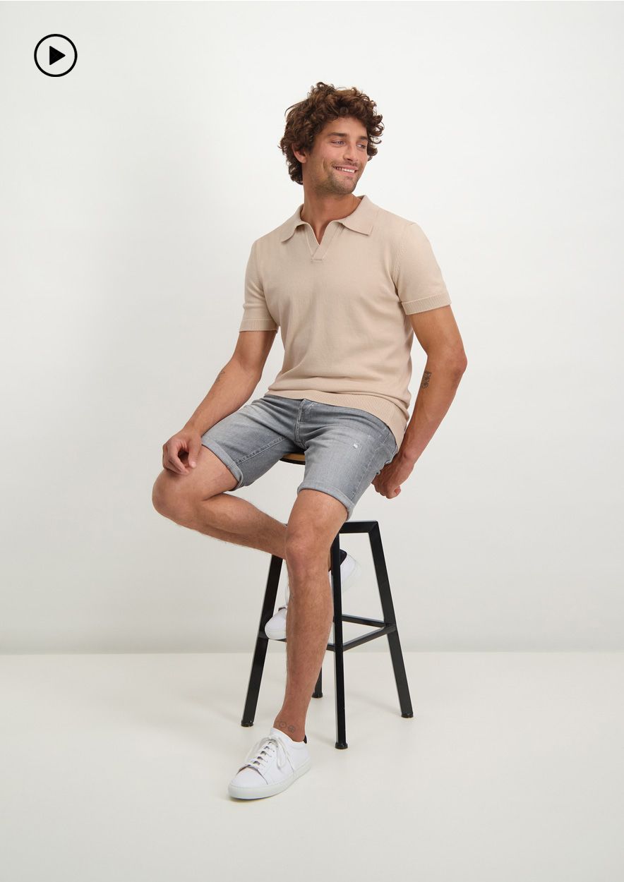Connor shop denim shorts