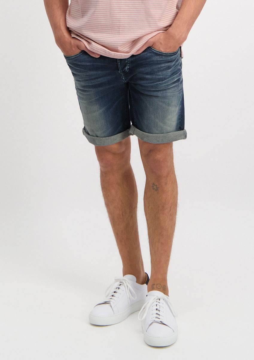 Connor dark blue denim shorts for men Circle Of Trust official