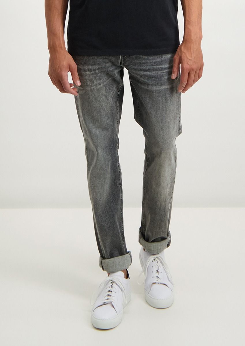 Duwen Structureel graven Connor vintage grijze regular fit jeans voor heren | Circle Of Trust  official webshop