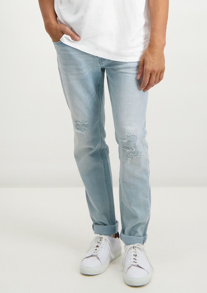 Jimmy Washed Out Blue Loose Tapered Fit