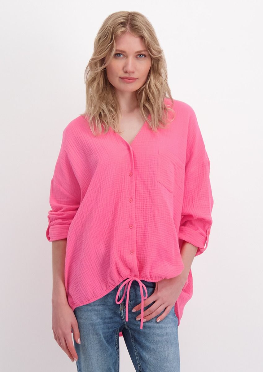 Fel roze shirt dames new arrivals