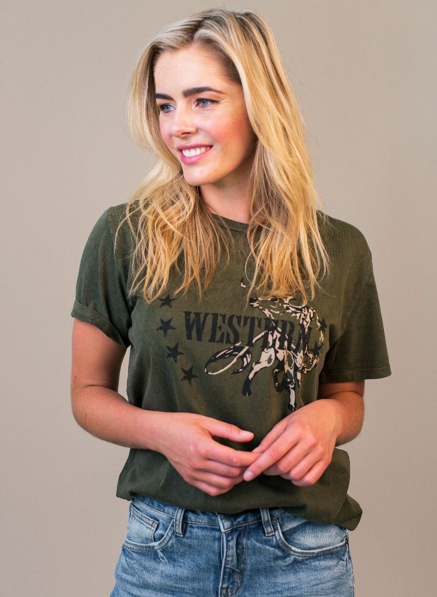 T shirt met print dames online