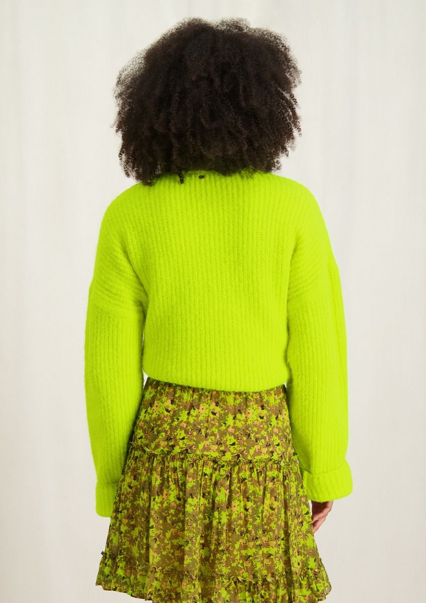 Lime groene trui dames 2025