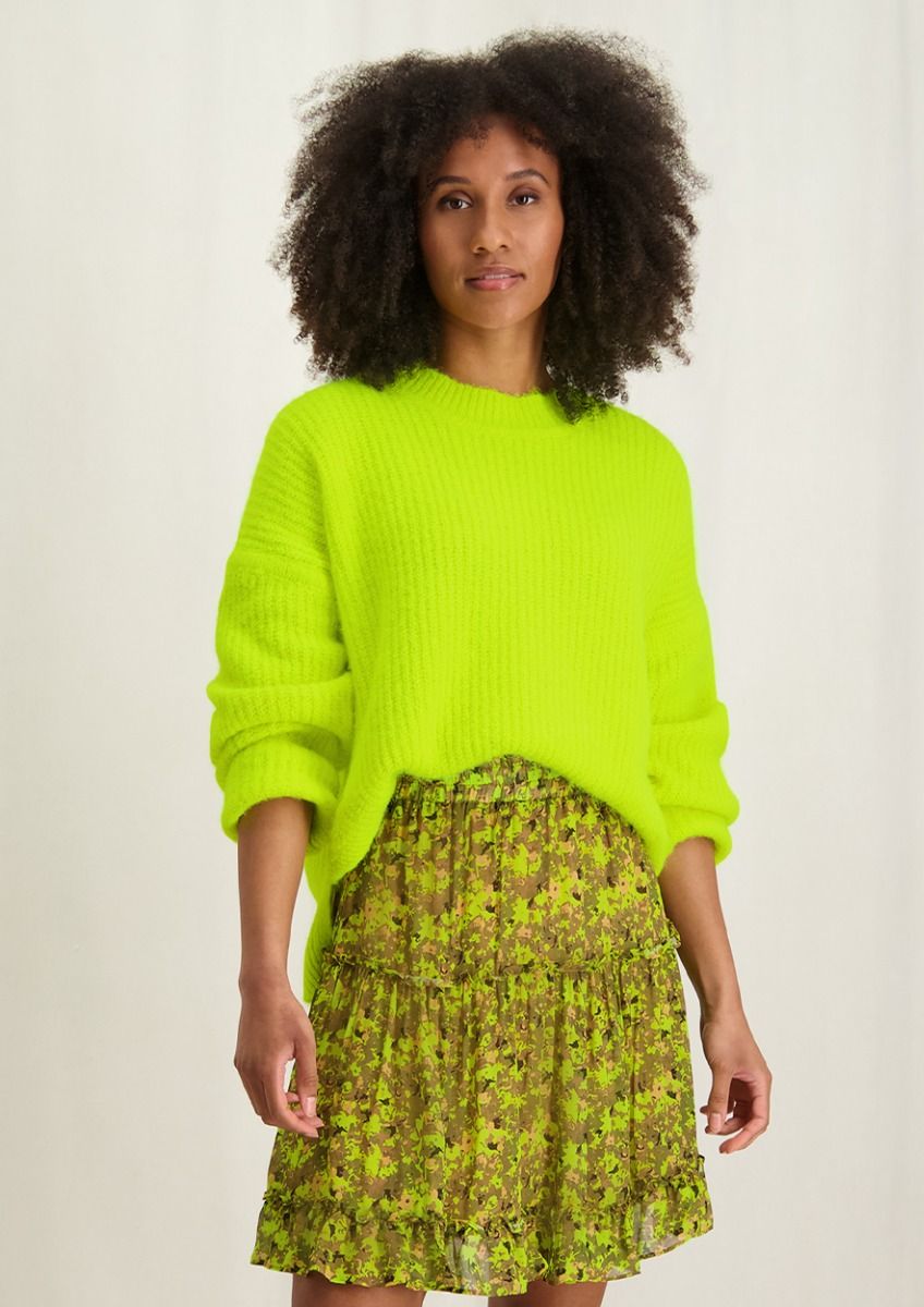 Lime groene trui outlet