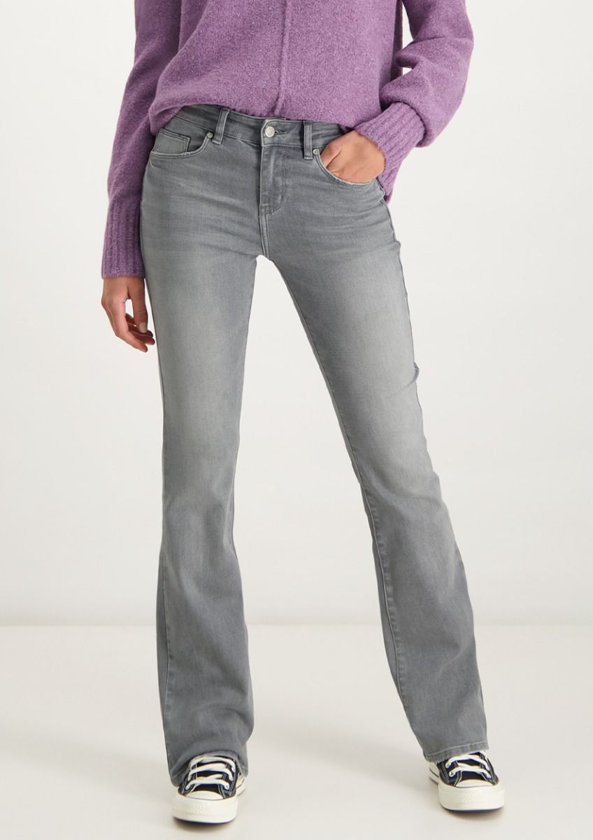 Lizzy Flare Forsted Grey Flared