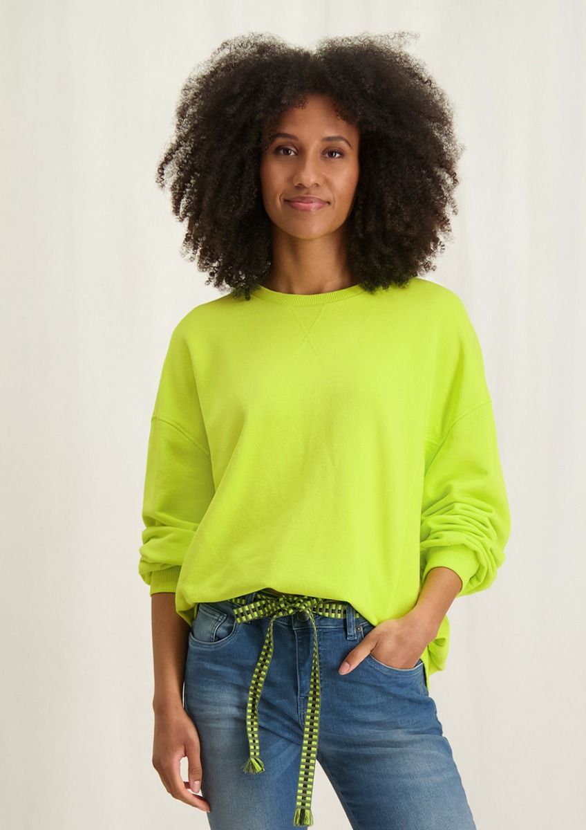 Lime green crew neck online