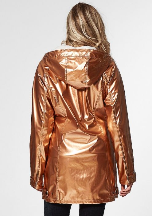 Blake bronze colored raincoat for women | Circle Of Trust