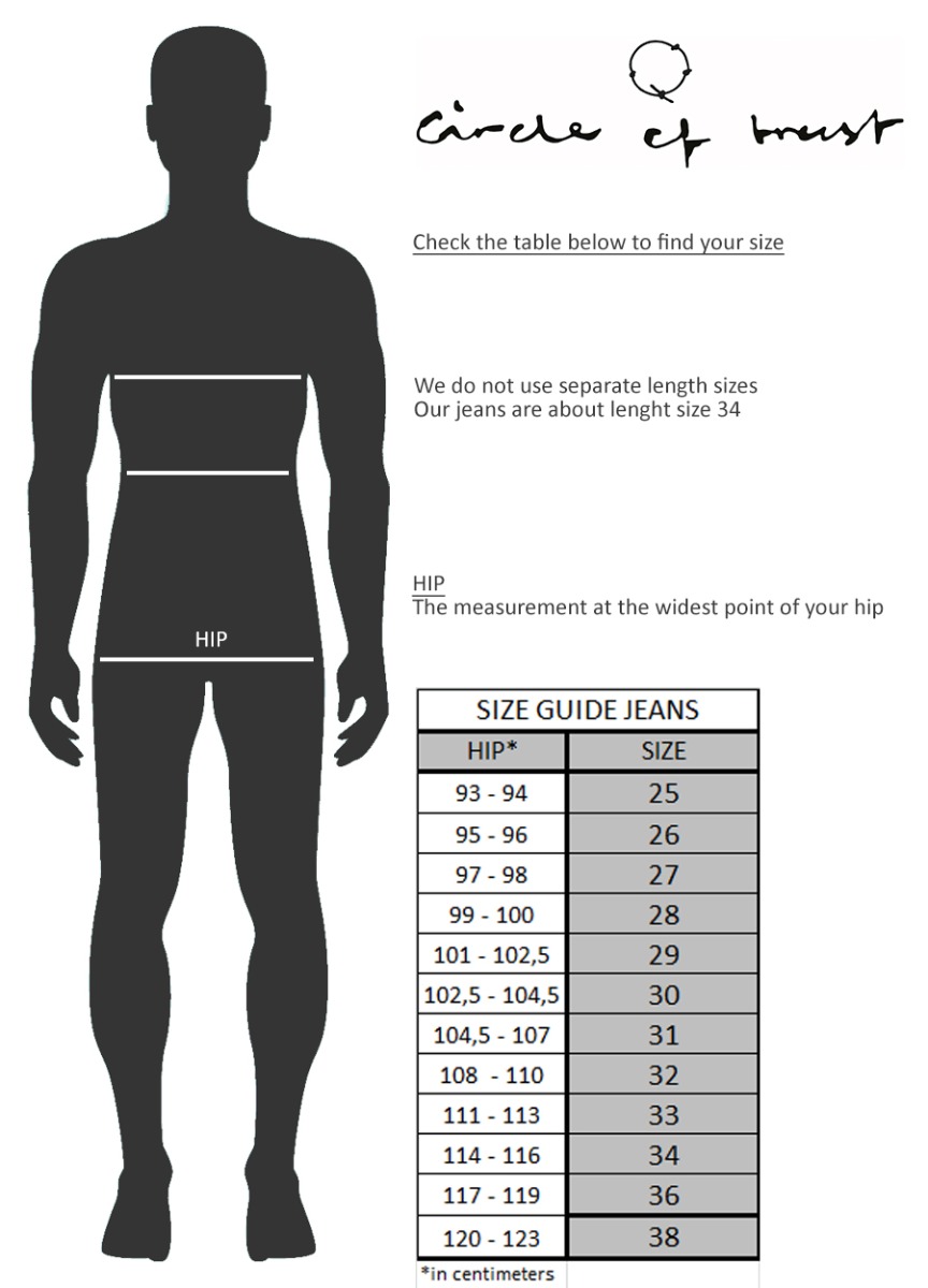sizes guide men shorts
