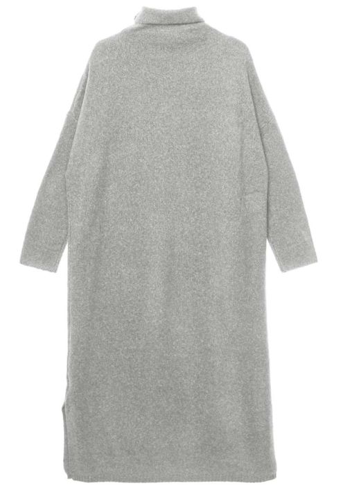 Maggie Knit Dress Grey Melange