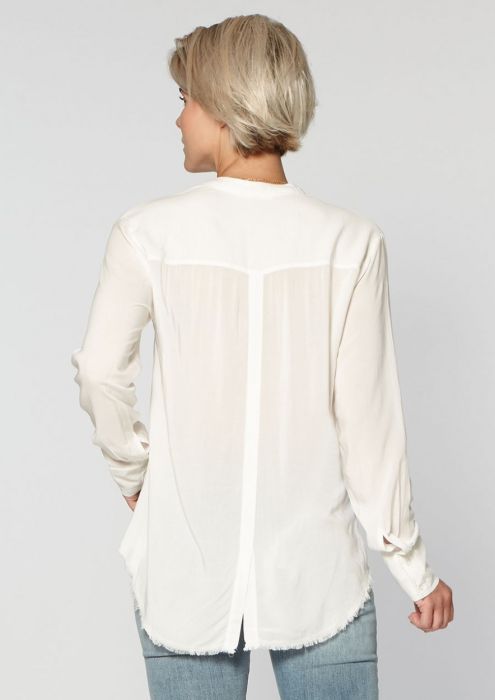 Lola Blouse White Bleached