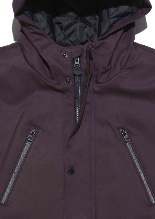 Chester Jacket Red Graphite