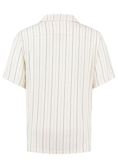 Jim off-white men's shirt with grey 