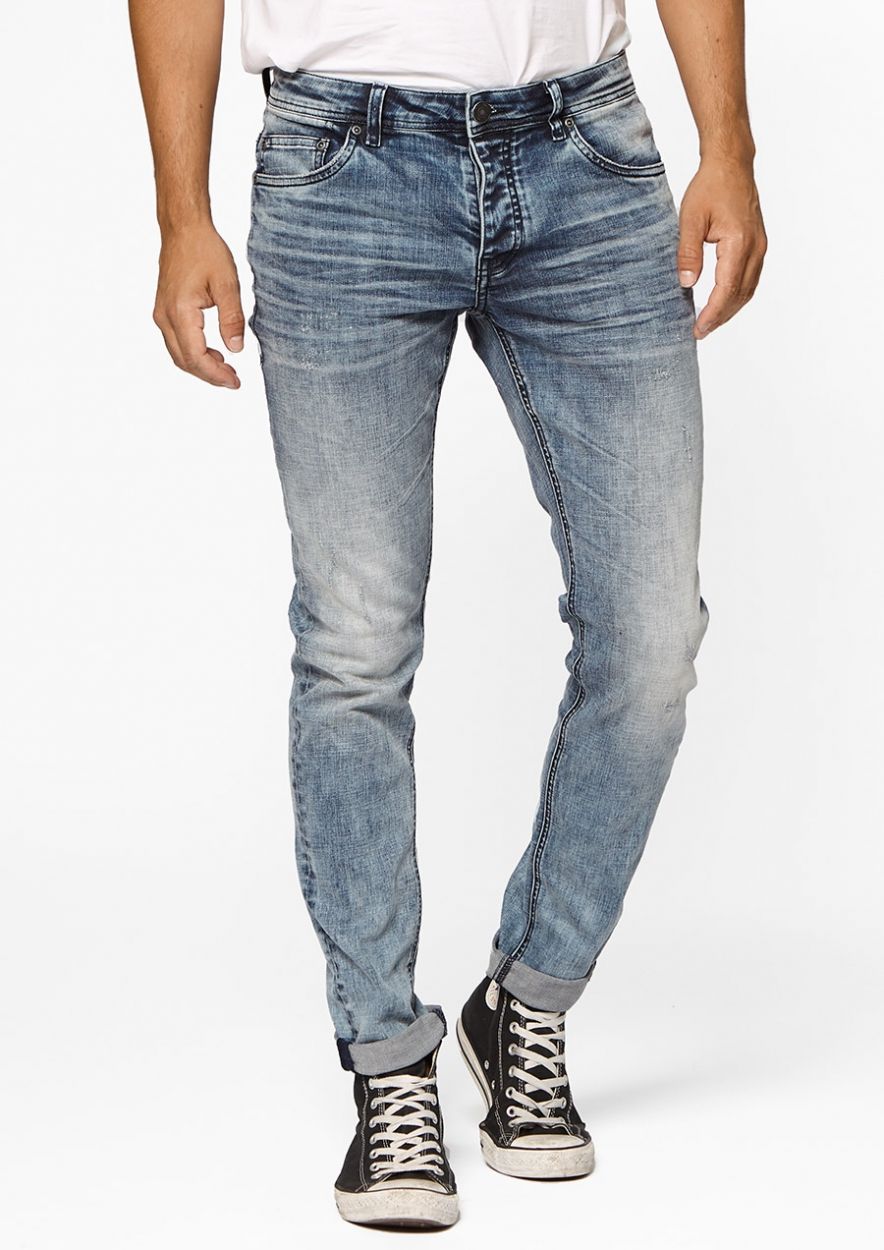 Jagger light blue skinny jeans for men | Circle Of Trust official webshop