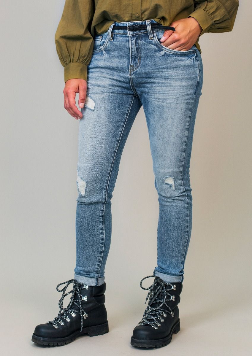 Cooper light blue skinny boyfriend fit 